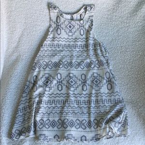 Swing boho dress